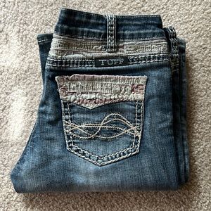 Cowgirl Tuff jeans, two tears at bottom shown in pics.